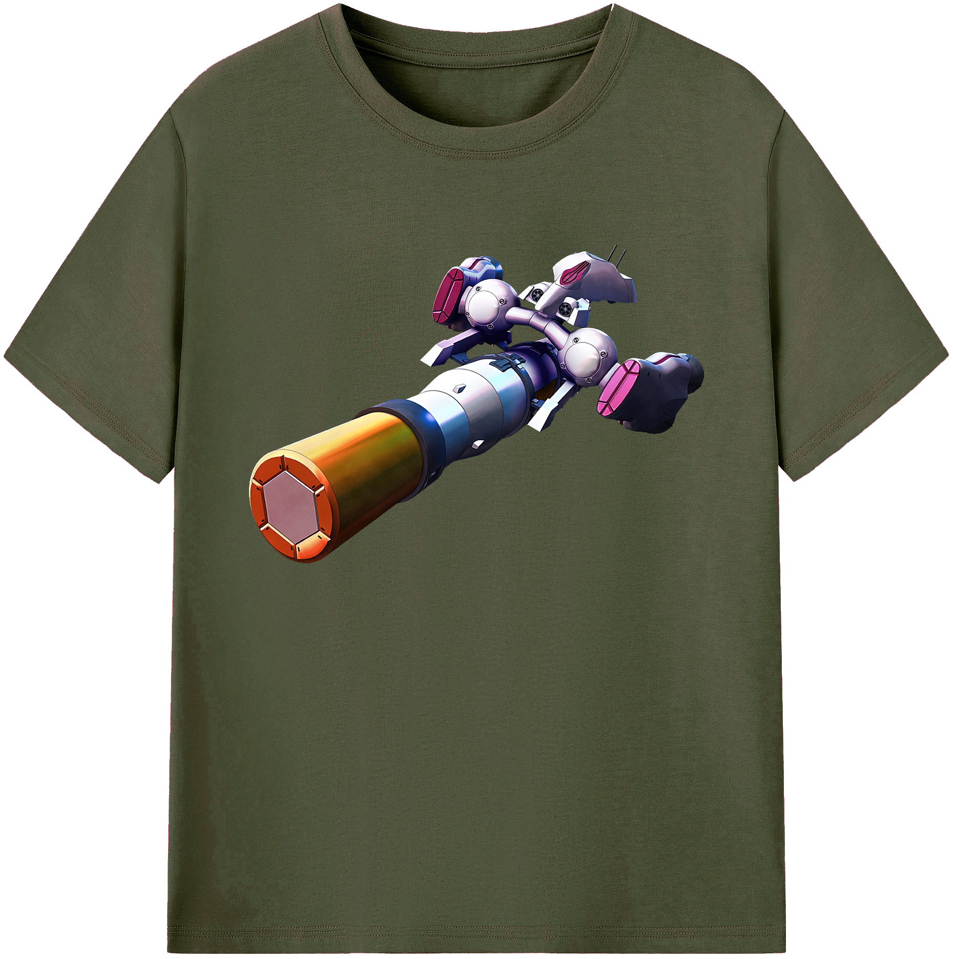 （画像用） 機動戦士ガンダム Mobile Suit Gundam 綿100％ メンズ半袖Tシャツ｜肌触りやわらか＆通気性